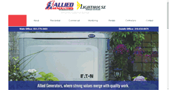 Desktop Screenshot of alliedgenerators.com